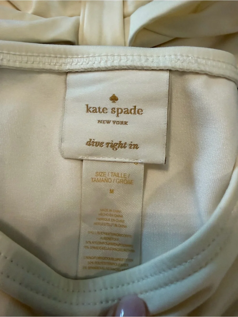 Kate Spade New York Georgica Beach Bow Bandeau Bikini